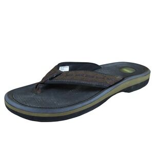 Alpine Design Men's  Flip Flop Brown Synthetic Size 10‎ Medium  Used 2025